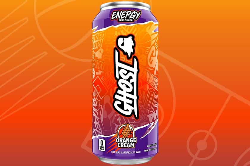 Phoenix Suns Orange Cream Ghost Energy Drink