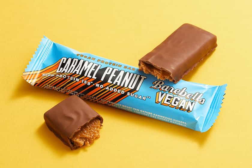 Caramel Peanut Barebells Vegan Protein Bar