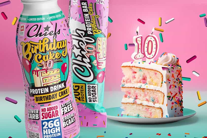 Chiefs Birthday Cake Shake And Bar