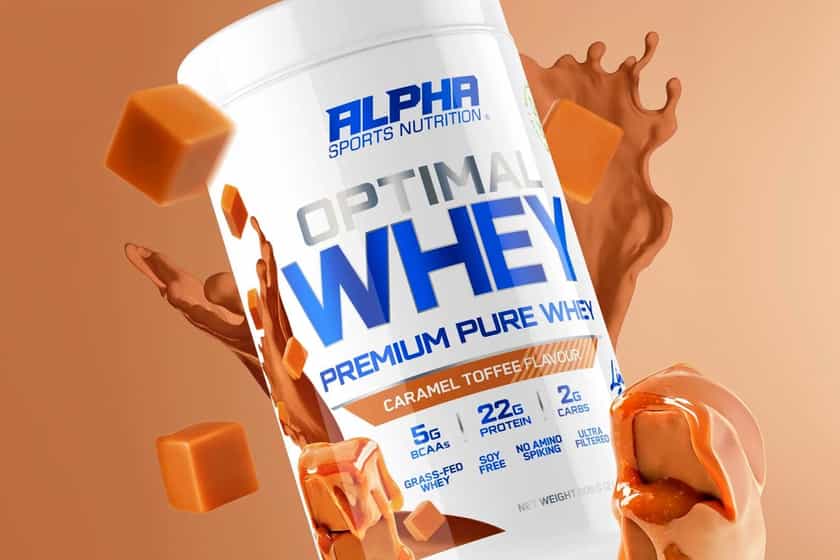 Alpha Sports Caramel Toffee Optimal Whey