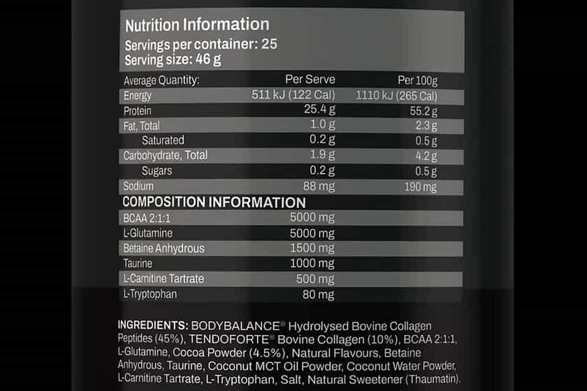 Atp Science Protein Plus Label