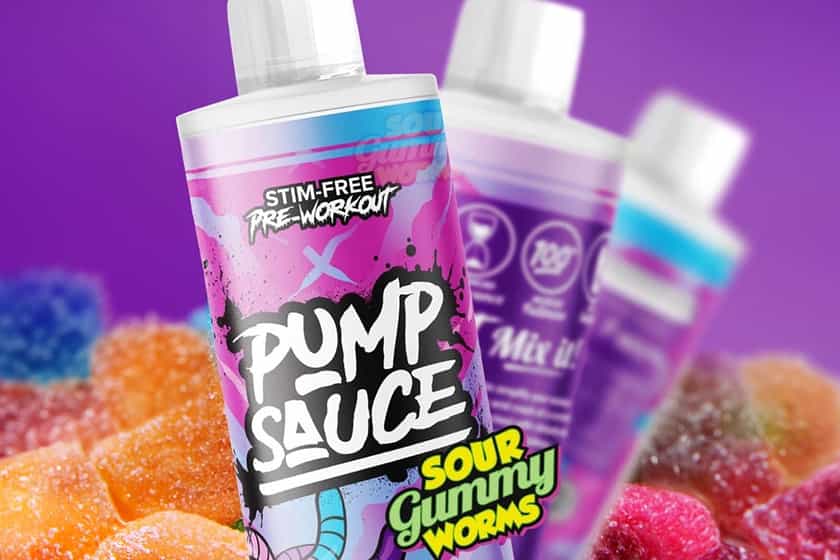 Sour Gummy Worms Pump Sauce