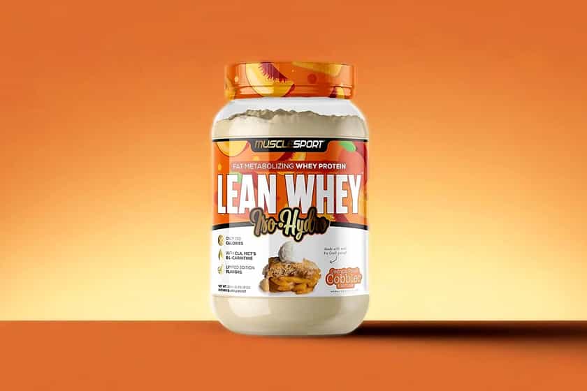 Where To Buy Muscle Sport Georgia Peach Cobbler Lean Whey
