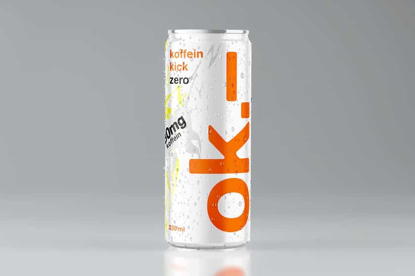 Caffeine Kick Zero Ok Energy Drink