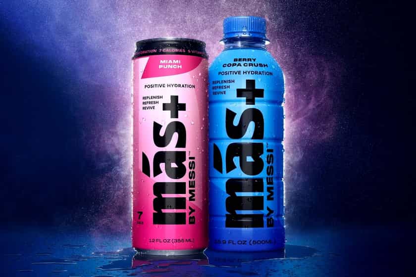 Mas By Lionel Messi Bottle And Can