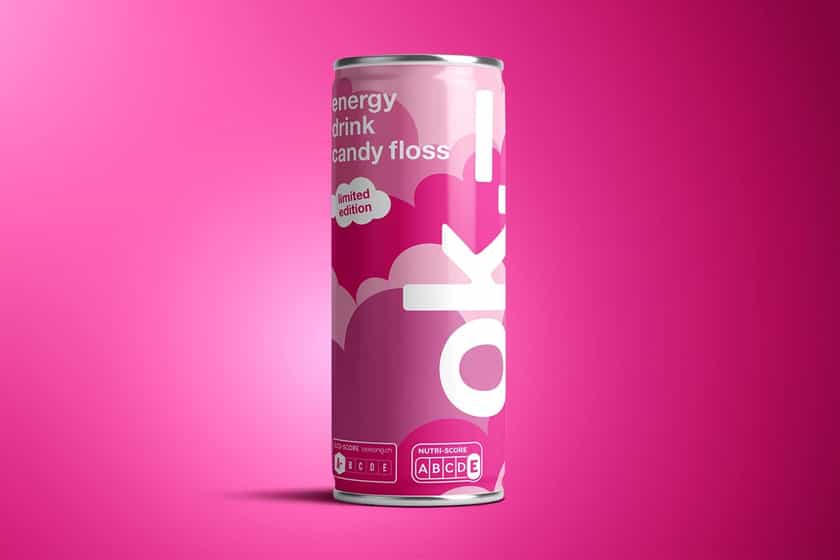 Candy Floss Ok Energy Drink