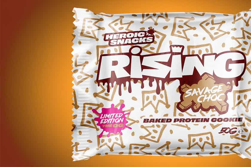 Heroic Snacks Rising Protein Cookie