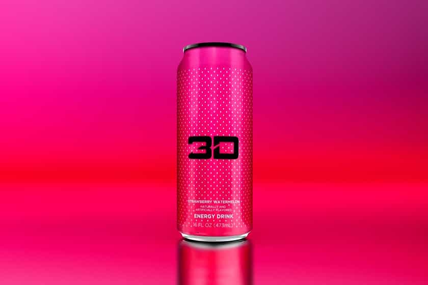 Strawberry Watermelon 3d Energy Drink