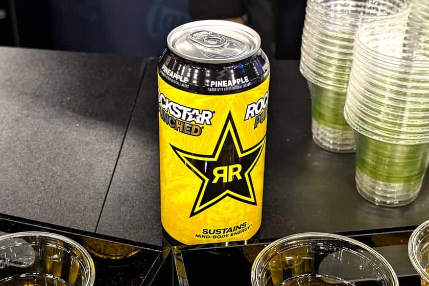 All New Pineapple Rockstar Punched