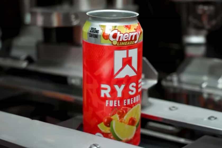 Cherry Limeadew Ryse Fuel Energy Drink