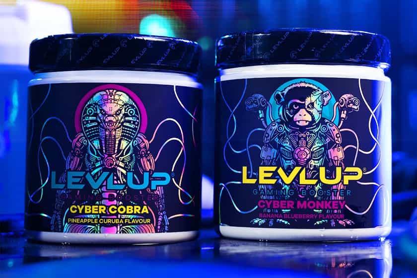 Levlup Cyberpunk Snake And Monkey