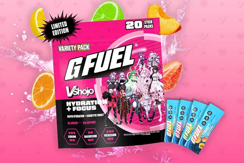 G Fuel Vshojo Hydration X Focus