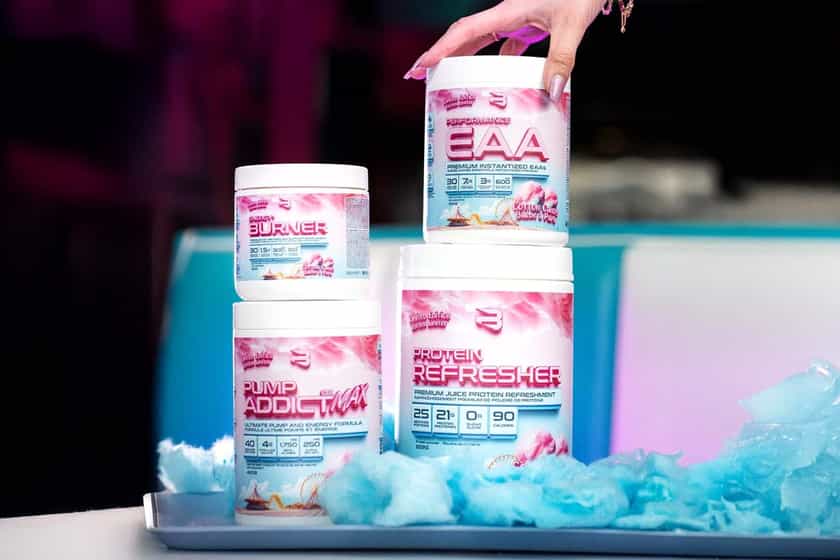 Believe Supplements Cotton Candy Series