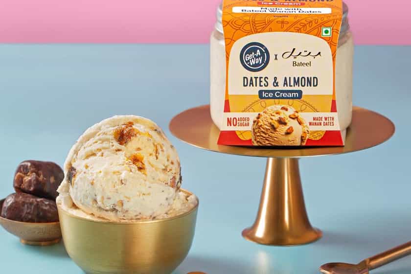 Get A Way X Bateel Dates Ice Cream