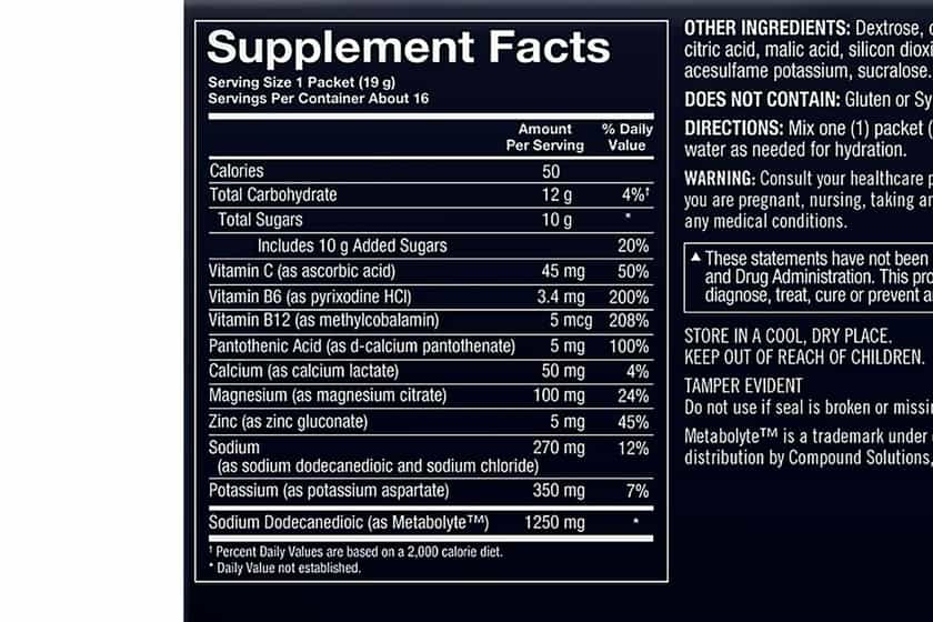 Bodytech Elite Hydra Boost Iv Label