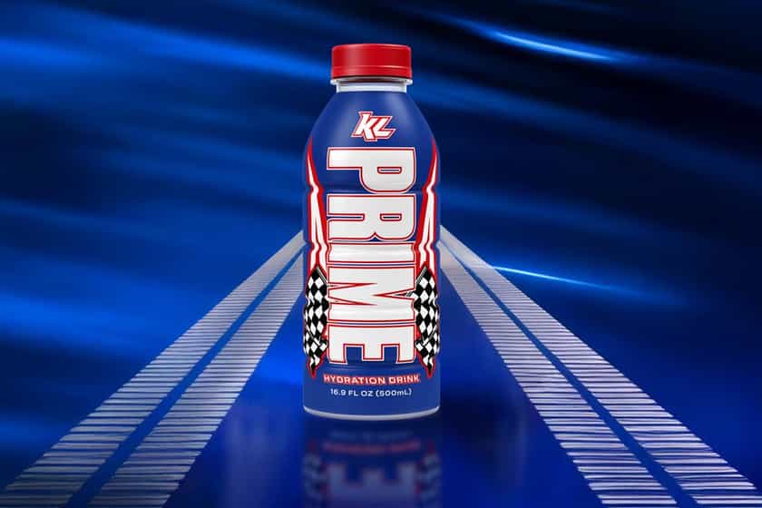 Kyle Larson Prime Hydration Drink