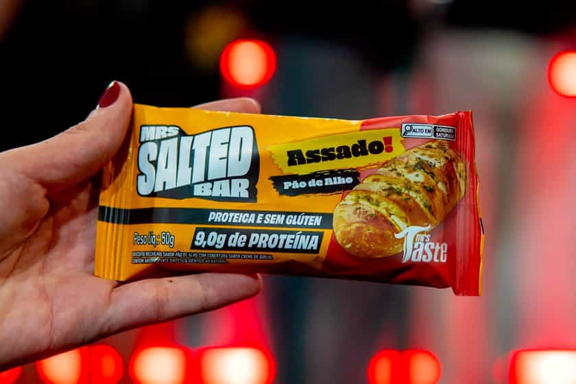 Mrs Taste Garlic Bread Protein Bar