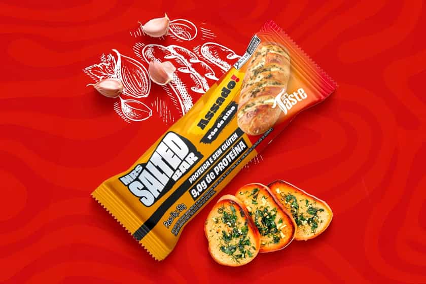 Mrs Taste Salted Protein Bar