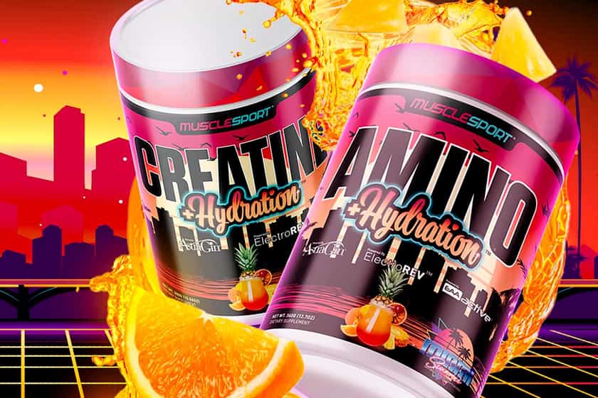 Muscle Sport Miami Sunrise Amino And Creatine