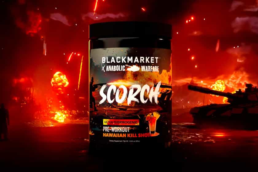 Black Market X Anabolic Warfare Scorch Details