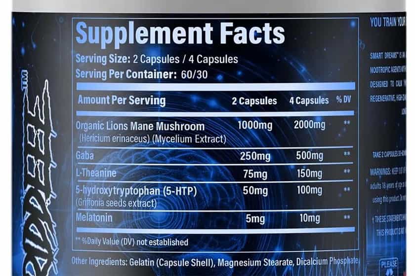 Chaos And Pain Sweet Dreams Label