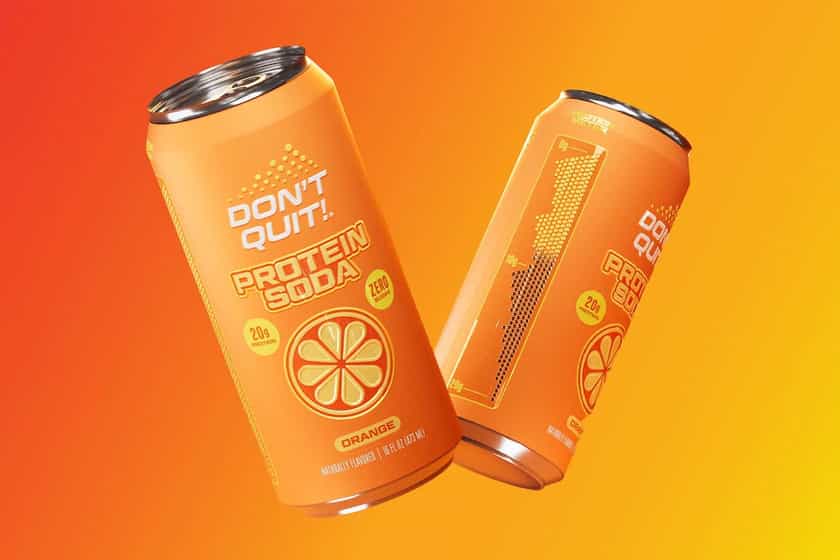 Dont Quit Protein Soda