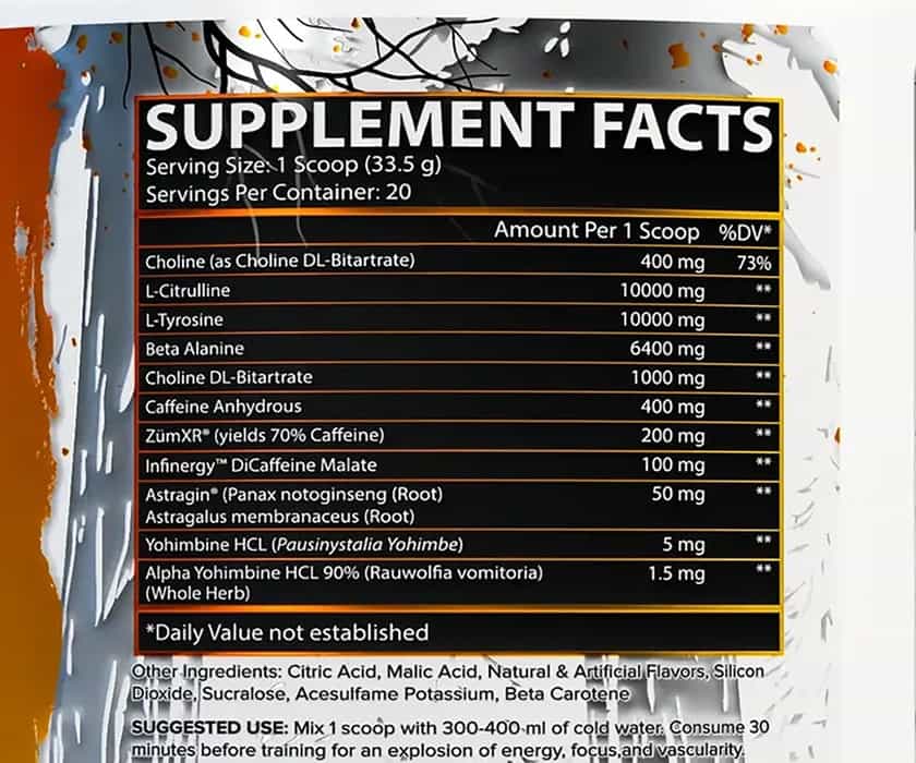 I Am Immortal High-Stim Label