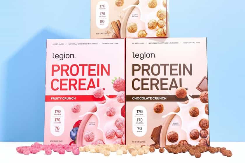 More Flavors Of Legion Protein Cereal