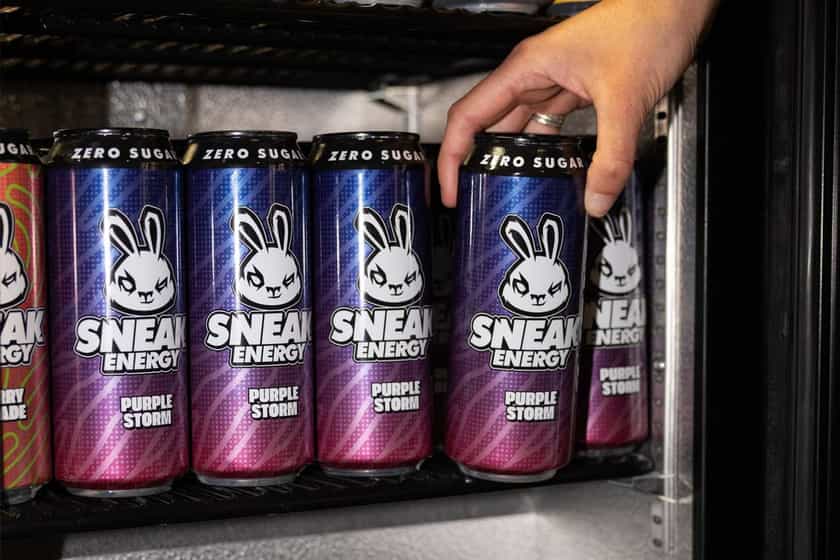 New And Improved Sneak Energy Drink