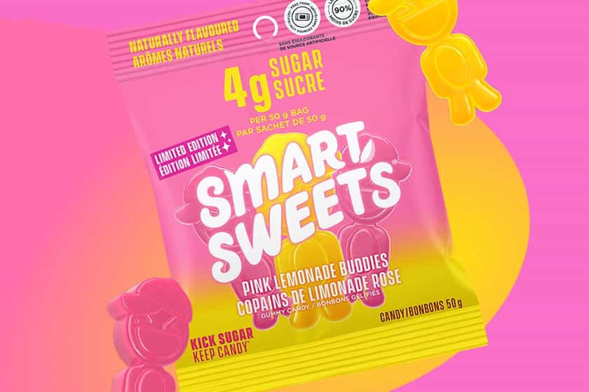 Pink Lemonade Buddies From Smartsweets