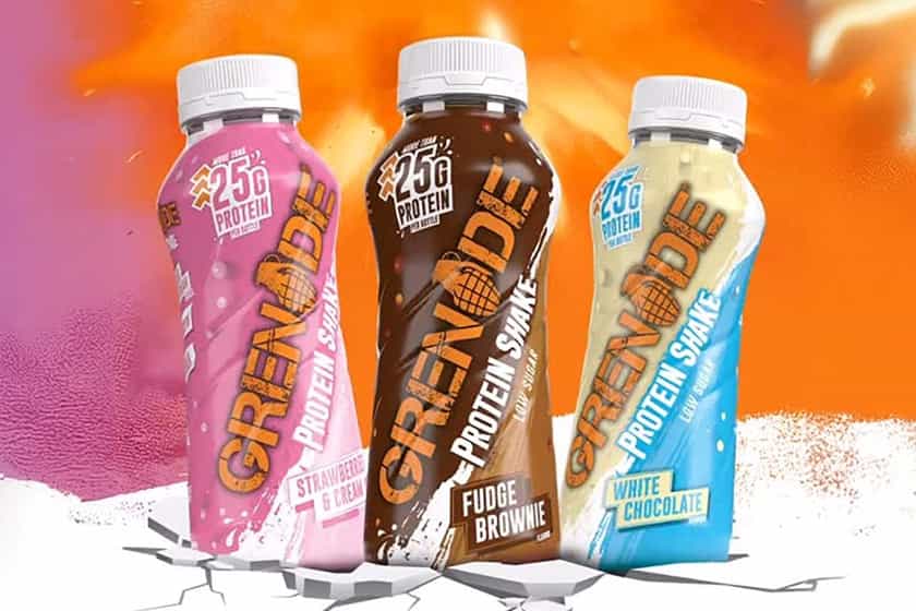 Relaunched Grenade Protein Shake