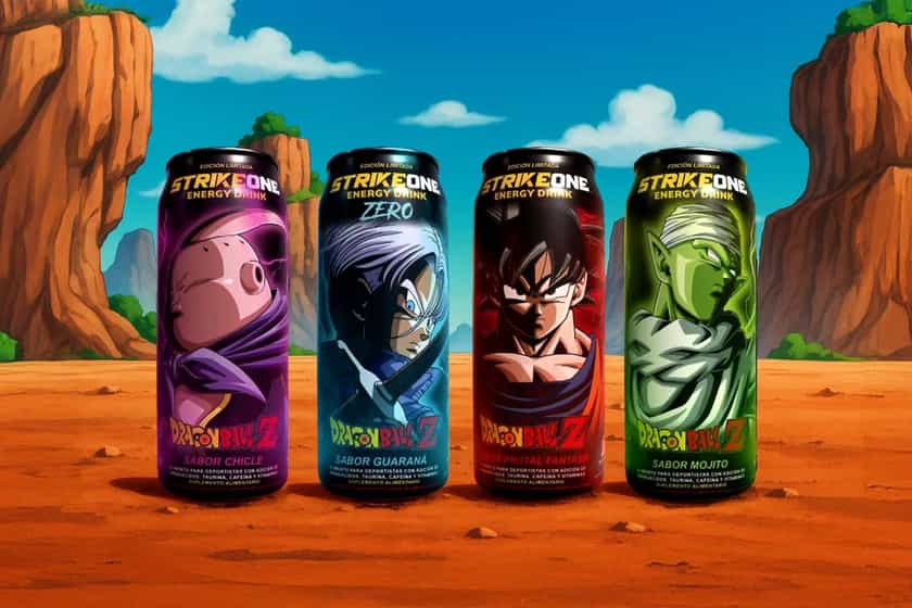 Strike One Dragon Ball Z Energy Drinks Wave 2