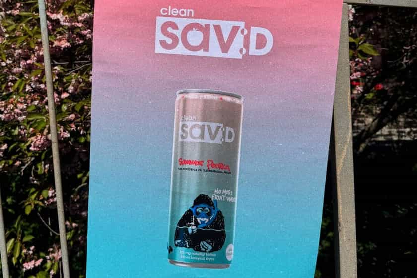 Summer Peach Clean Savd Drink