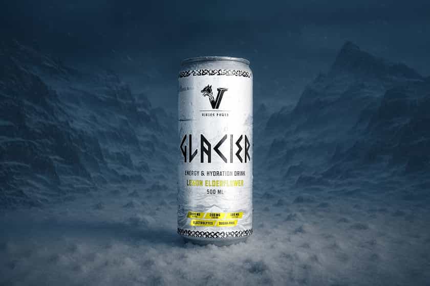 Viking Power Glacier Energy Drink