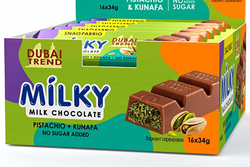 Bombbar Dubai Chocolate Milky