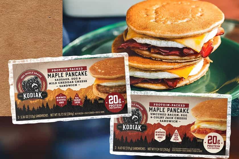 Kodiak Frozen Breakfast Sandwiches