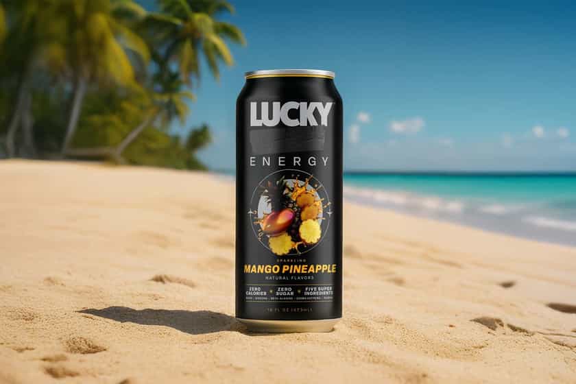 Mango Pineapple Lucky Energy Drink