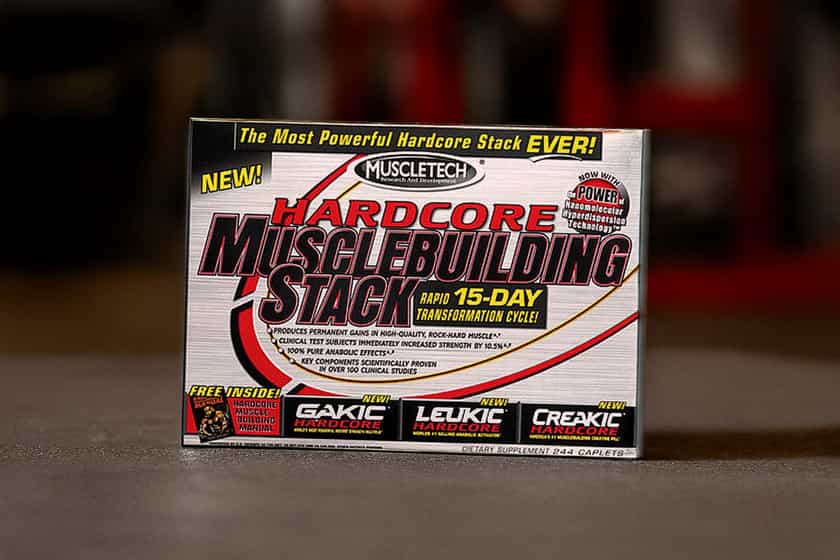 Muscletech Classic Hardcore Musclebuilding Stack