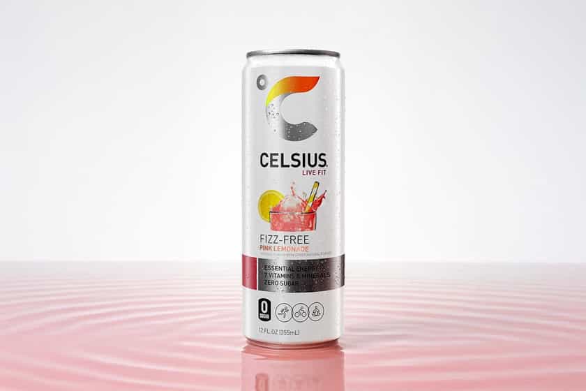 Pink Lemonade Fizz Free Celsius