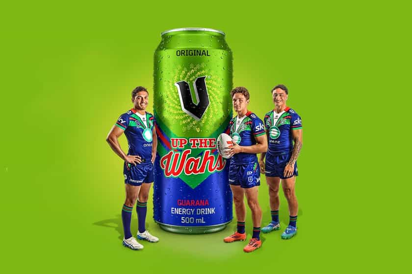 Warriors X V Energy Drink