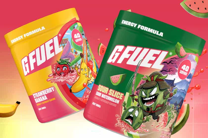 G Fuel Sour Slice And Strawberry Banana