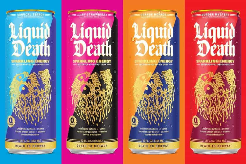 Liquid Death Sparkling Energy Drink