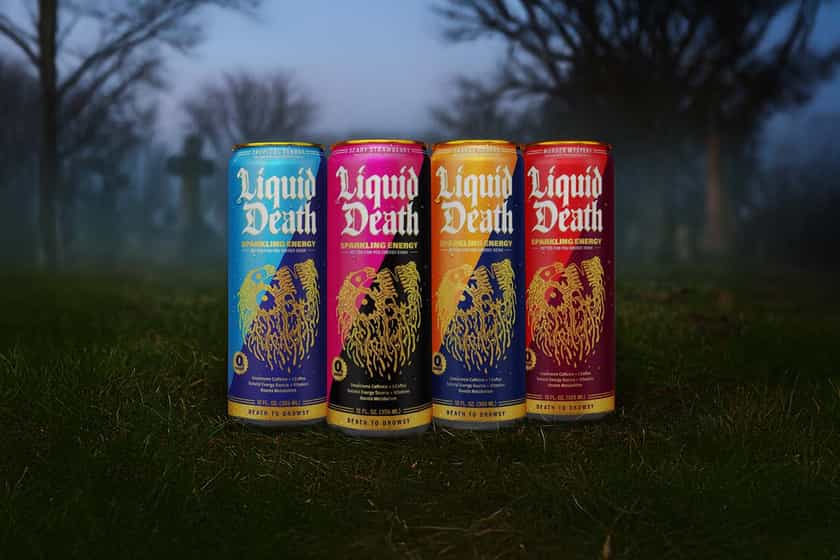 Liquid Death Sparkling Energy Drink