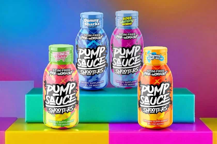 More Flavors Of Pump Sauce Shooters