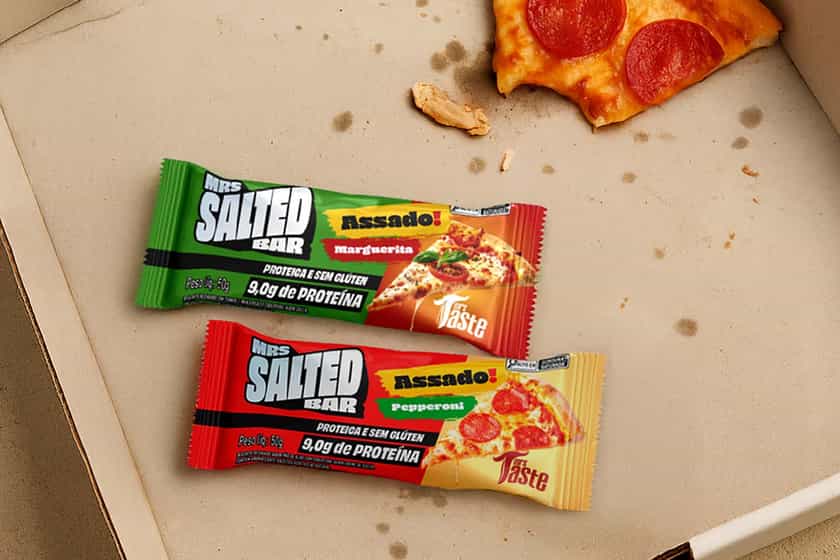 Mrs Taste Pizza Protein Bars