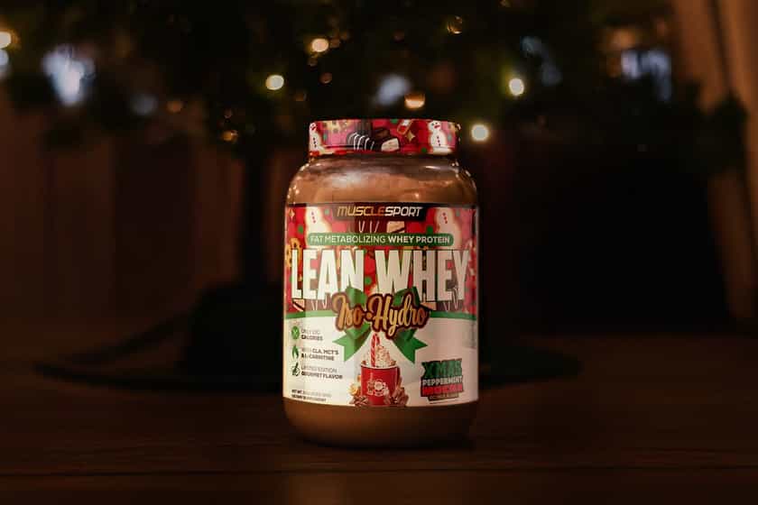 Muscle Sport Xmas Cookie Lean Whey In July