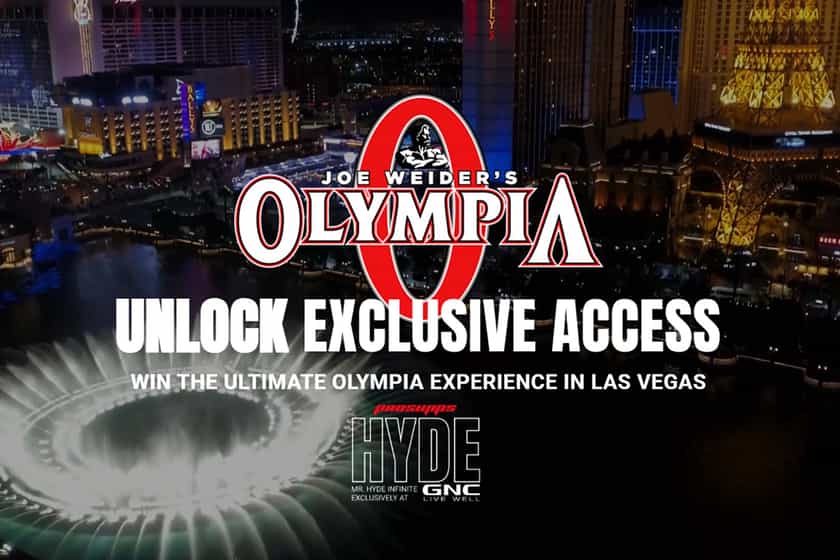 Olympia 2025 Prosupps X Gnc Giveaway