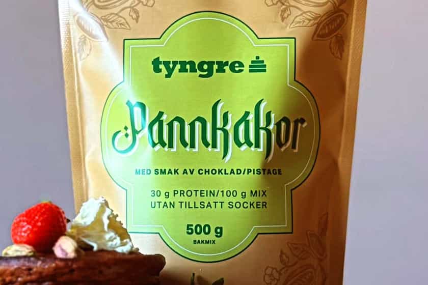 Tyngre Dubai Chocolate Protein Pancakes