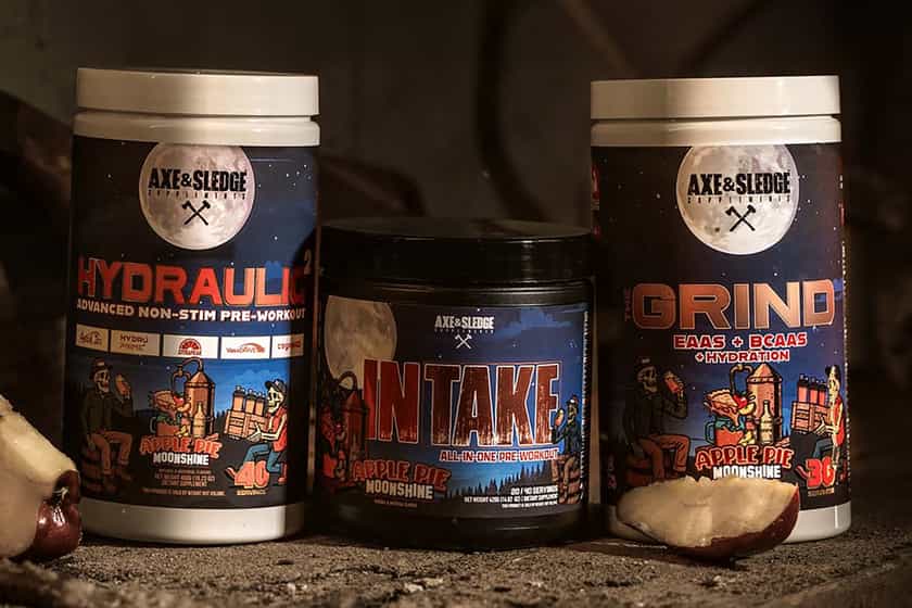 Axe And Sledge Apple Pie Moonshine Intake