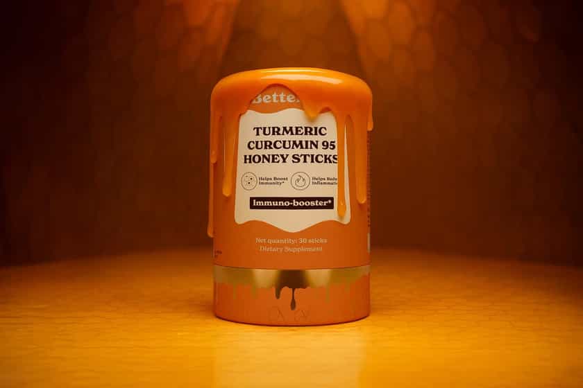 Better Alt Turmeric Curcumin 95 Honey Sticks